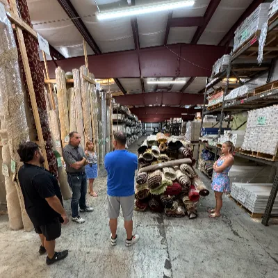Carpet donations for the United Way in florida from Taylor C1